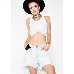 NWT One teaspoon Brando Legend High Waisted Shorts
